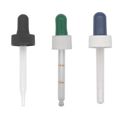 China Non Spill Wholesale Plastic Dropper For Essential Oil Bottle 10ml 20ml for sale