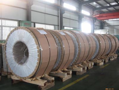 China 1250mm Width JIS G4303 SUS 201 / SUS 202 / SUS 304 Cold Rolled Stainless Steel Coil for sale