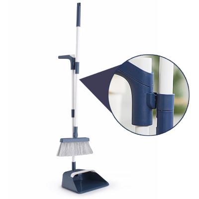 China Trash can be removed from behind of hot sale custom household dustpan broom heavy duty soft broom sweeper broom for sale