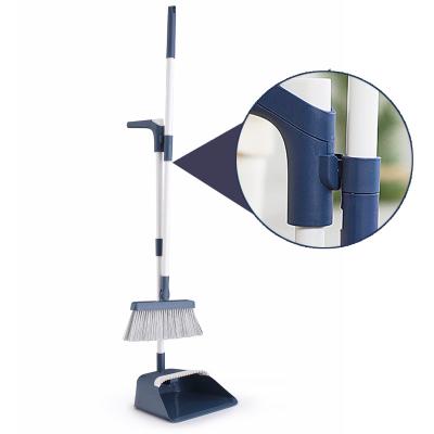 China Trash Can Be Removed From Behind Wholesale Dustpan Household Hand PP Plastic Cleans The Dust Pan And Magic Broom And Dustpan Broom And Dustpan Set for sale