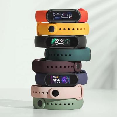 China MP3 Playback Smart Bracelet Fitness Pedometer Music AI Bracelet Xiaomi Band 5 MI Smart Band 6 for sale