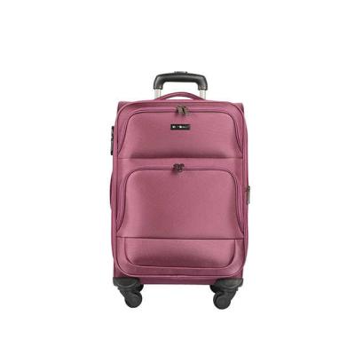 China Fashionable Oxford Soft Travel Luggage Business Luggage On Wheels Big Capacity for sale