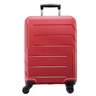 China Lightweight Polypropylene Trolley Bag Stylish Hard Cover Suitcase Set 40-135litres for sale