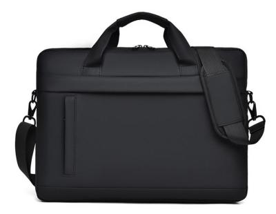 China Protective Slim Laptop Shoulder Bag Mens Laptop Briefcase For Daily Business for sale