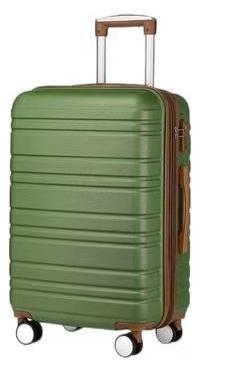 China ABS Hardcase Spinner Luggage Hard Sided Suitcase With Mute Wheels for sale