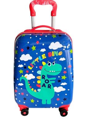 China 4 Wheeled Childrens Rolling Suitcase Multi Printed Customization Classic for sale