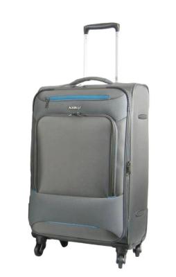 China 50-110Litres Soft Travel Luggage 3 Pieces With Aluminum Trolley System for sale