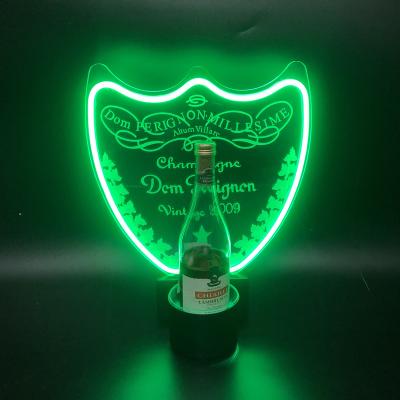 China Sustainable Luxury High Quality Glowing Bottle VIP Nightclub And Bar Presenter for sale