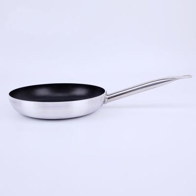 China Hot Selling High Quality Aluminum Frying Pan CLASSIC Cooking Pot Non Marble Coating Stick Frying Pan for sale