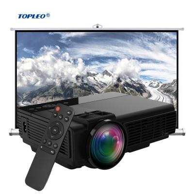 China Topleo Q5-J Smart 3D TV Short Throw WiFi LED Mini Full HD LCD Portable Projector for sale