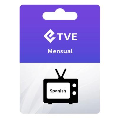 China Tve mensal monthly spanish tve topleo box gifts android tve mexico tve cards for sale