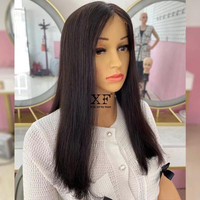 China Natural Straight In The Curly Natural Looking Simple Brazilian Human Lace Front Lace Top Wigs 100% Virgin Hair Virgin Hair for sale