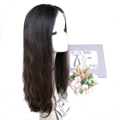 China Lightly Layer 2020 Most Popular Top Grade Real Lace Top Wig 100% Brazilian Jewish Swiss Lace Top Kosher Wigs for sale