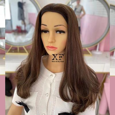 China High Quality 100% Brazilian Wavy Virgin Hair Sheitel Tape Fall Wigs With Best Prices for sale