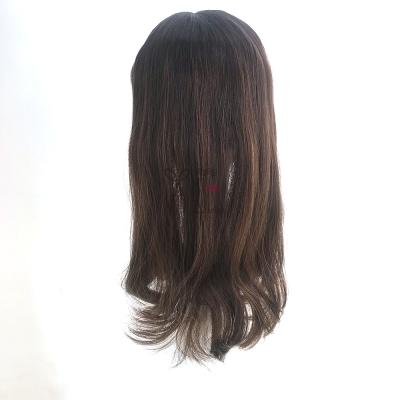 China Wholesale Natural Straight Hair Top Grade 100% Mongolian Hair Skin Top With Caps for sale