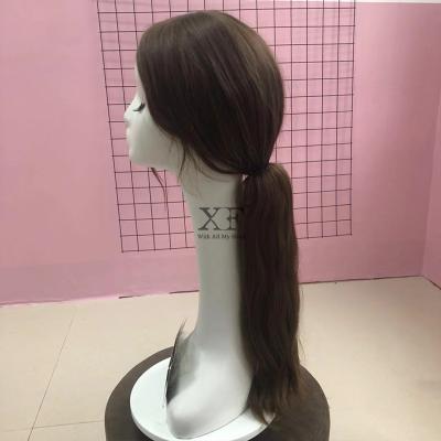 China 100% Natural Remy European Human Hair Wholesale Pony Tail Body Wave, 100% Hair Ponytail Extensions Cut For Young Women for sale