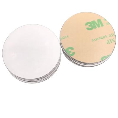 China MINI TAG custom high security 38mm metal anti rfid iso15693 slix2 sticker for sale