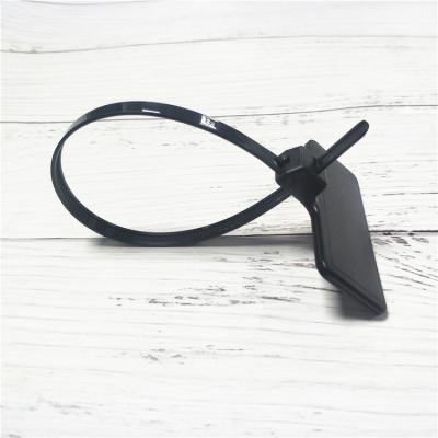 China High Security Waterproof / Waterproof Self Locking RFID Seal Zip Tag For Data Tracking for sale