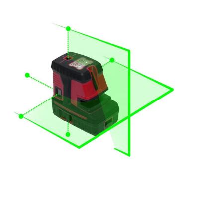 China CT500G Factory Supply 2 Lines 5 Points Beam Level Green Laser 18*10*15 for sale