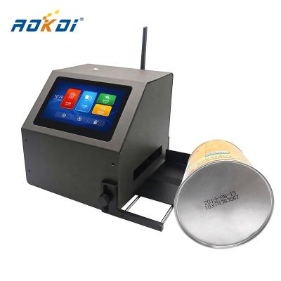 China Garment Shops AOKDI Portable Low Cost Digital Batch Number Printing Machine Mini Inkjet Label Printer Inkjet Desktop Printer On Sale for sale