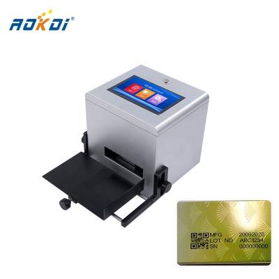 China Garment shops AOKDI HM188L mini 12.7MM tij 25 polythene ceramic home bag coding date code bar dating machine handy inkjet printer for sale