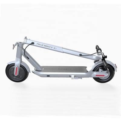 China New Design 2022 Unisex Foldable Colorful LED Display 8.5 Inch Pneumatic Tire 350W 36V7.5A 10A Battery Aluminum Alloy Electric Scooter for sale