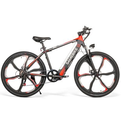 China High End Aluminum Alloy Wholesale 48V/8AH 7S LED Meter Magnesium Rim Electric Mountain Bike for sale