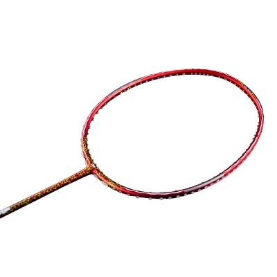 China No OEM customized new style frame speed G5 3u 85g bat carbonx 46t aerial soft badminton racket one frame for sale