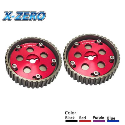 China Red Adjustable Cam Gears / Adjustable Cam Pulley For Suzuki Swift GTI G13B for sale