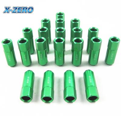 China CIVIC INTEGRA EG Aluminum Racing Extended Lug Nuts 12X1.5MM 20PC for sale