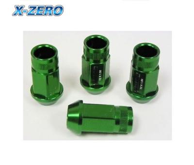 China SUBARU IMPREZA WRX Tuner Lug Nuts Racing Lug Nuts 12X1.25 Hard Anodized Surface Treatment for sale