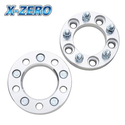 China Chevy GMC Cadillac 5 Lug Chevy Wheel Spacers Adapters 12x1.5 Studs 2PCS for sale