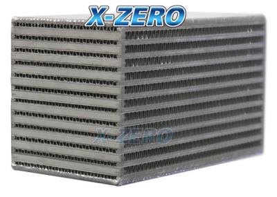 China 3 Inch Thick Air To Water Intercooler Core With 1800 Cubic Feet / Min Flow Rate for sale