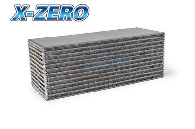 China 1000hp geschatte Bar en Plaatintercooler Kern die Autodelen 24x12x3.5 rennen Te koop