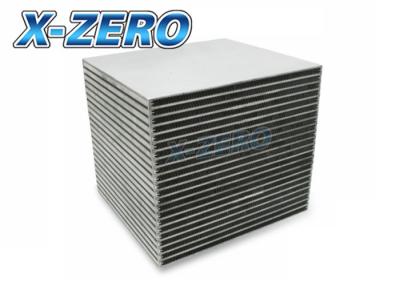 China Precision Air To Water Intercooler Core , Air To Liquid Cooled Intercooler Core 4.50