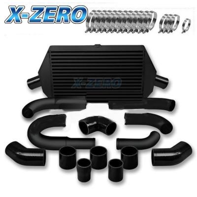 China EVO 8 / 9 CT9A Front Mount Intercooler Kit , 31 Inch Black Intercooler Piping for sale