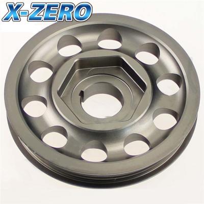 China Racing Lightweight Honda B series Crank Pulley Type-R B16 B20 Underdrive for sale