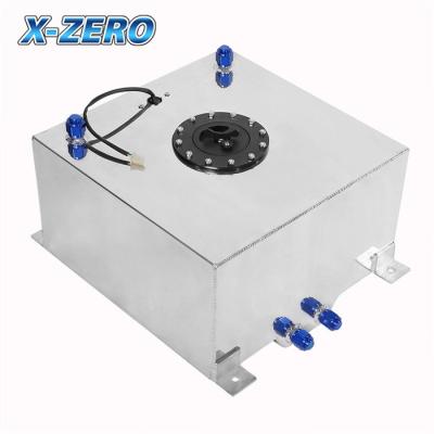 China Racing Parts 10 Gallon Aluminum Fuel Cell With 0-90 Ohm Fuel Level Sender for sale