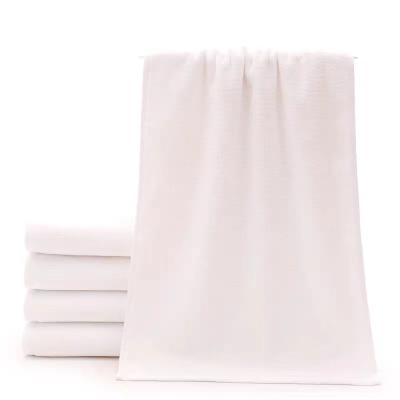 China QUICK DRY Luxury White 100% Terry Hotel Cotton Bath Towel for sale