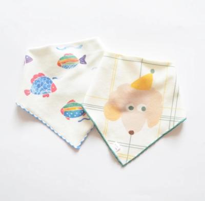 China 100% Cotton Eco-friendly Drool Bibs Cheap Price Newborn Baby Bibs for sale