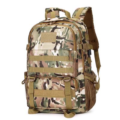 China camping & Hiking Outdoor Army Hiking Backpack Tactical 45L Military Bag Waterproof With Frame for sale