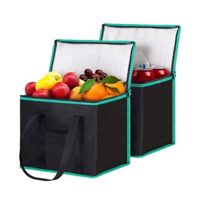 China Waterproof Insulated Reusable Drink Delivery Cooler Bag for sale