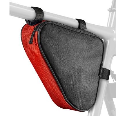 China Water Proof Zipper Closure Hot Sale Triangle Bicycle Bag Bike Saddle Bags for sale