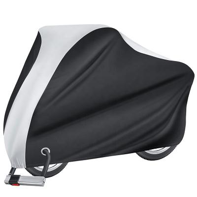 China Waterproof Durable Outdoor Wind Proof With Keyhole Bicycle Cover for sale