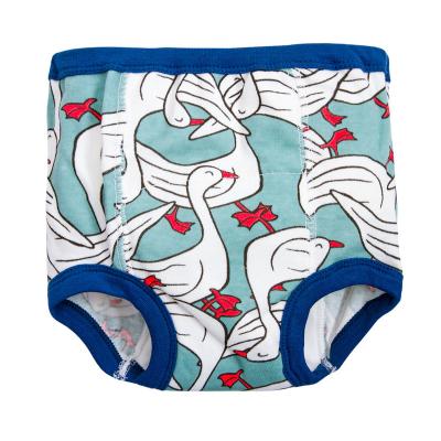 China Printed Popular Modern Design Cotton Gauze Baby Cloth Diapers Cotton Gauze Toddler Training Washable Panty For Kids Panties for sale