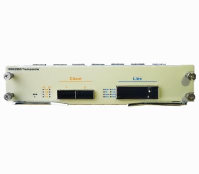 China DWDM 100G Coherent Single Board DCI OTU Transponder for sale