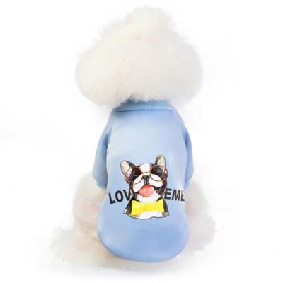 China Sustainable Wholesale Fashion Funny Warm Soft Pet Clothes Puppies Dog Sweaters Custom Dog Coat for sale