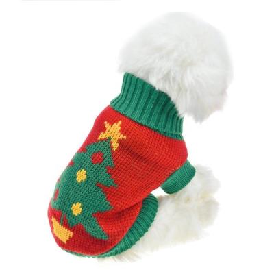 China Stocked Holiday Party Dog Sweater Christmas Outfit Pet Sweater Clothes for sale