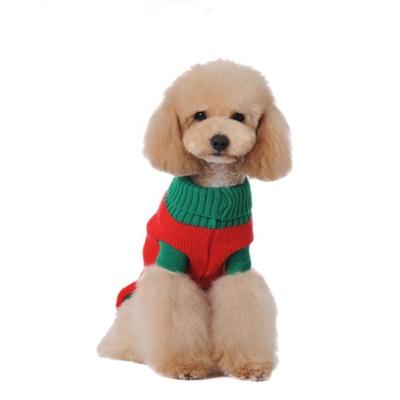 China Viable Christmas Turtle Neck Dog Holiday Sweater Dog Sweaters for sale