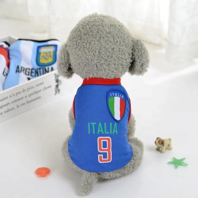 China New Design Sustainable Dog Jersey Custom Sports Tank Top Dog Vest for sale